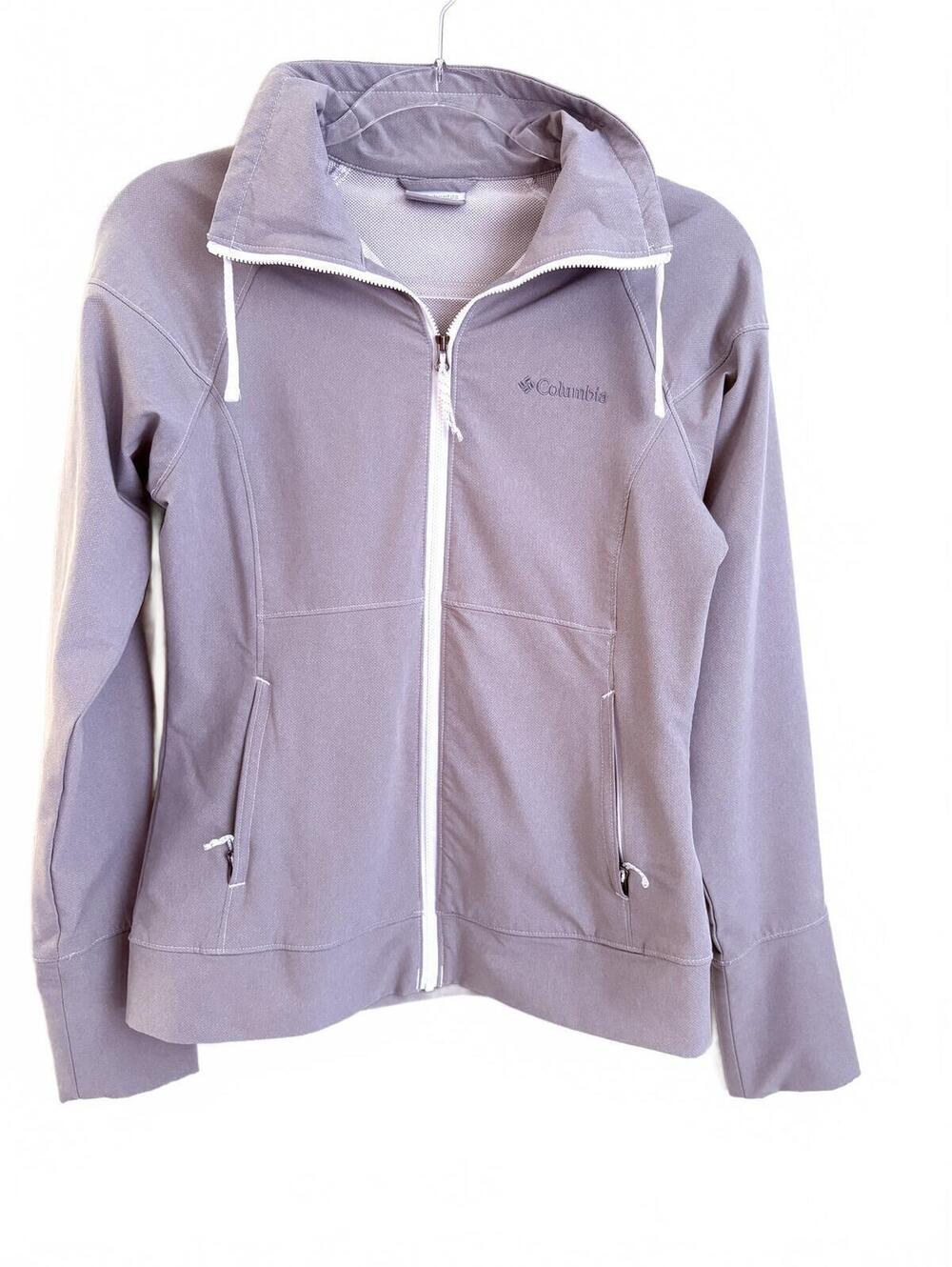 Columbia | Women’s Lightweight Gray Zip Up Jacket Zip Pockets Size XS